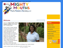 Tablet Screenshot of mightymouthsdentistry.com